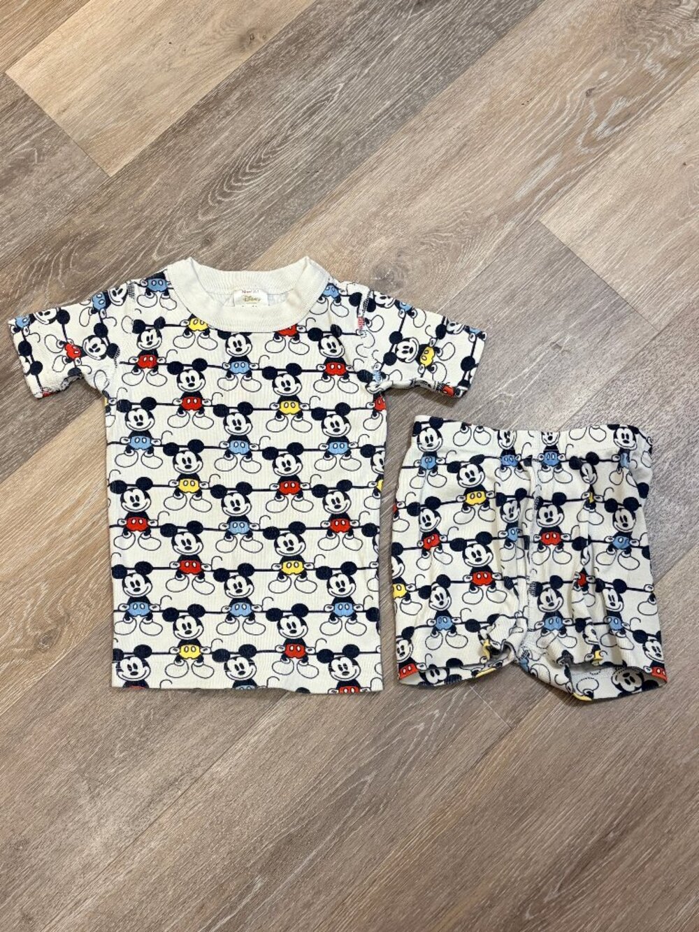 Hanna Andersson Mickey Short John Pajamas 3T 90